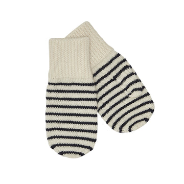 Wanten - ecru/dark navy - FUB